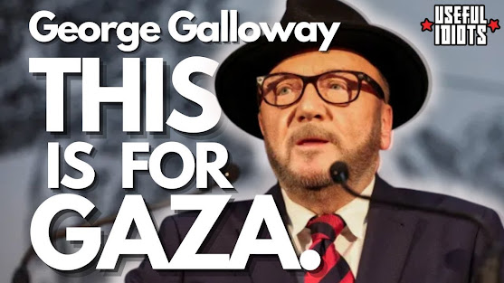 UK George Galloway Palestine solidarity Gaza genocide Israel politics Zionism opposition corruption