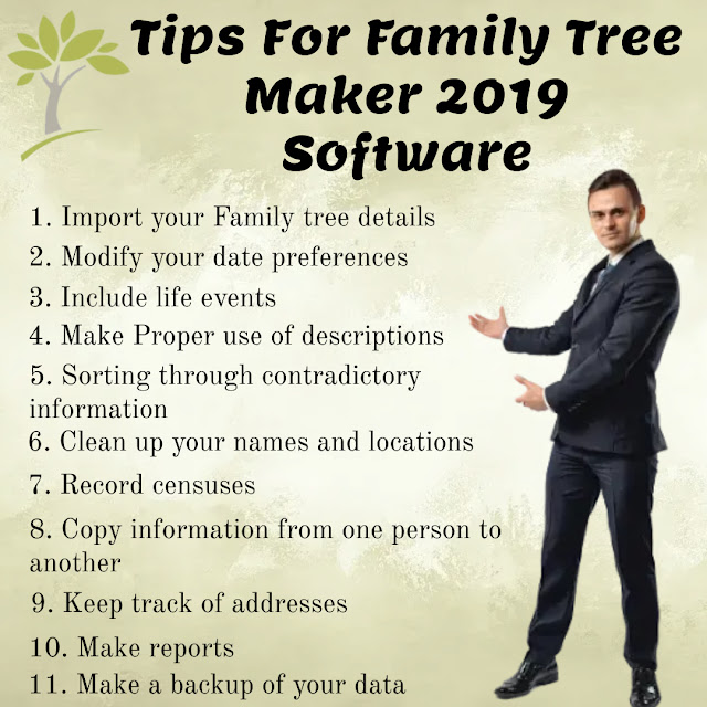 Tips For Using Family Tree Maker 2019 Software