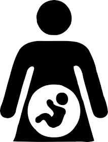 Symbol of pregnant woman http://laura-honeybee.blogspot.com/2016/04/13-weeks.html