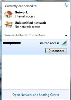 Cara Mengatasi Limited Access Wifi di Windows 7