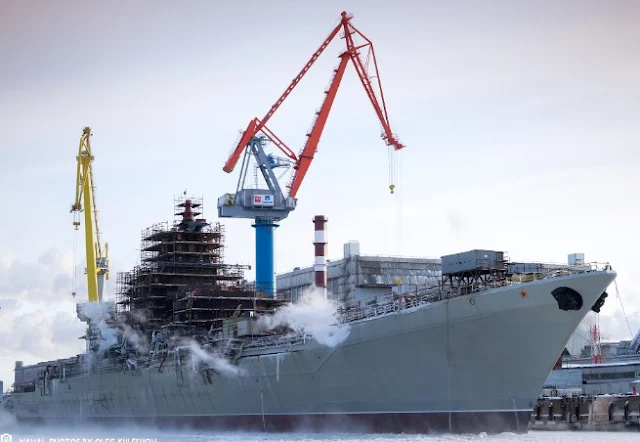 Russia Prepares Testing of the Admiral Nakhimov Cruiser With a Load of 478 Missiles