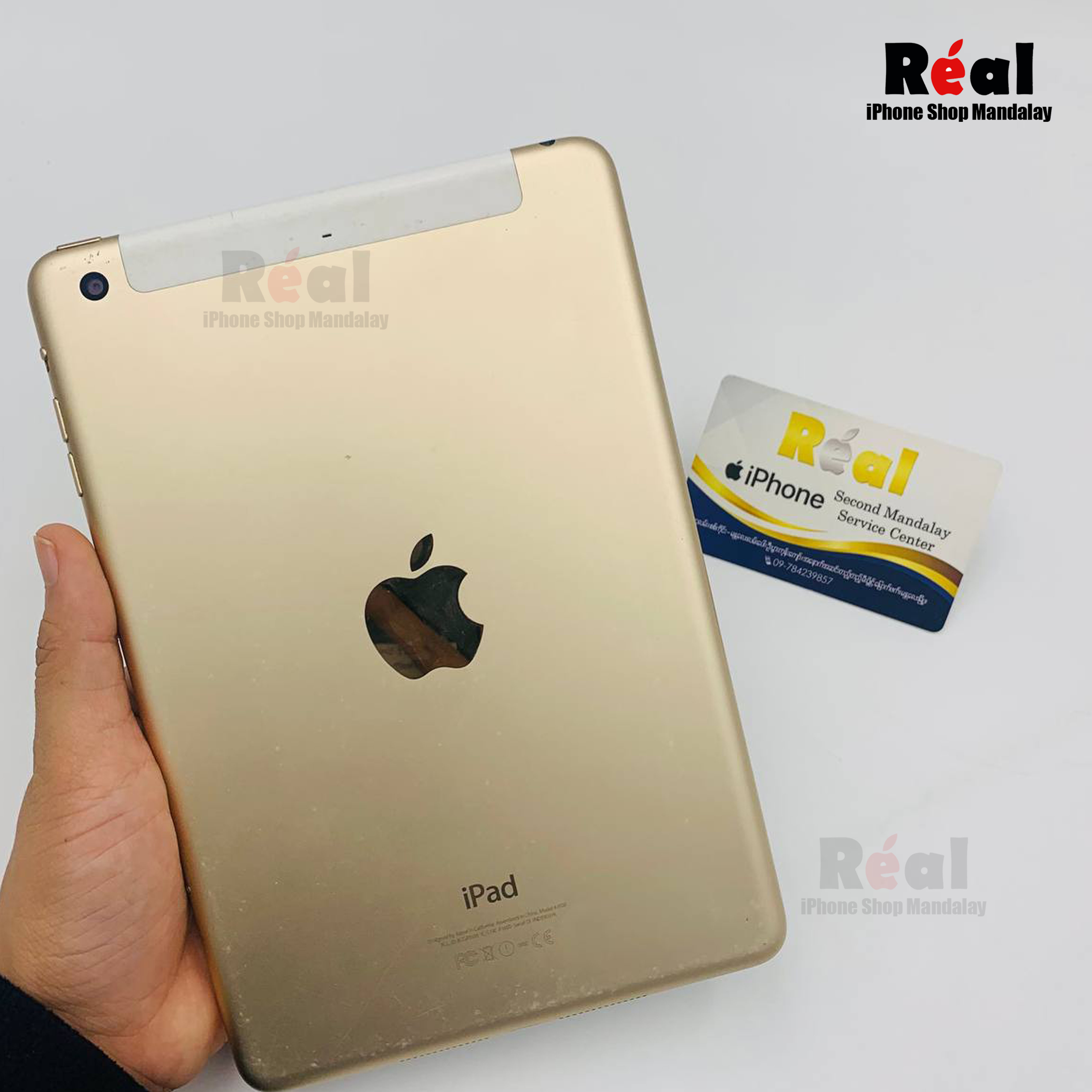 iPad Mini 3 128G Sim+Wifi Gold
