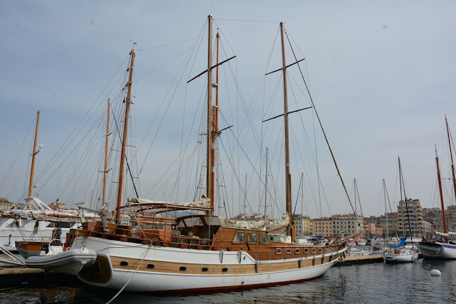 Vieux Port Marseille sail boat