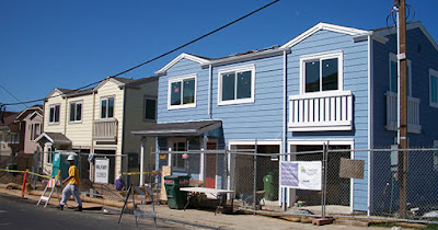 Low income housing being built