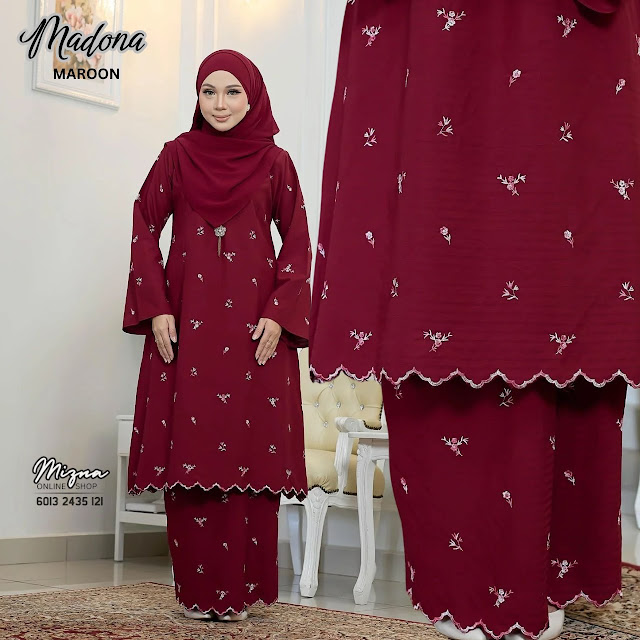 BAJU COLLECTIONS, BAJU KURUNG, BAJU KURUNG SULAM, BAJU KURUNG NFH, BAJU RAYA