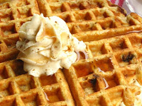 CARROT CAKE WAFFLES