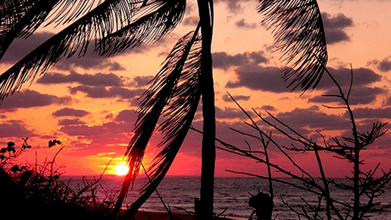 Puisi suasana senja di kampung