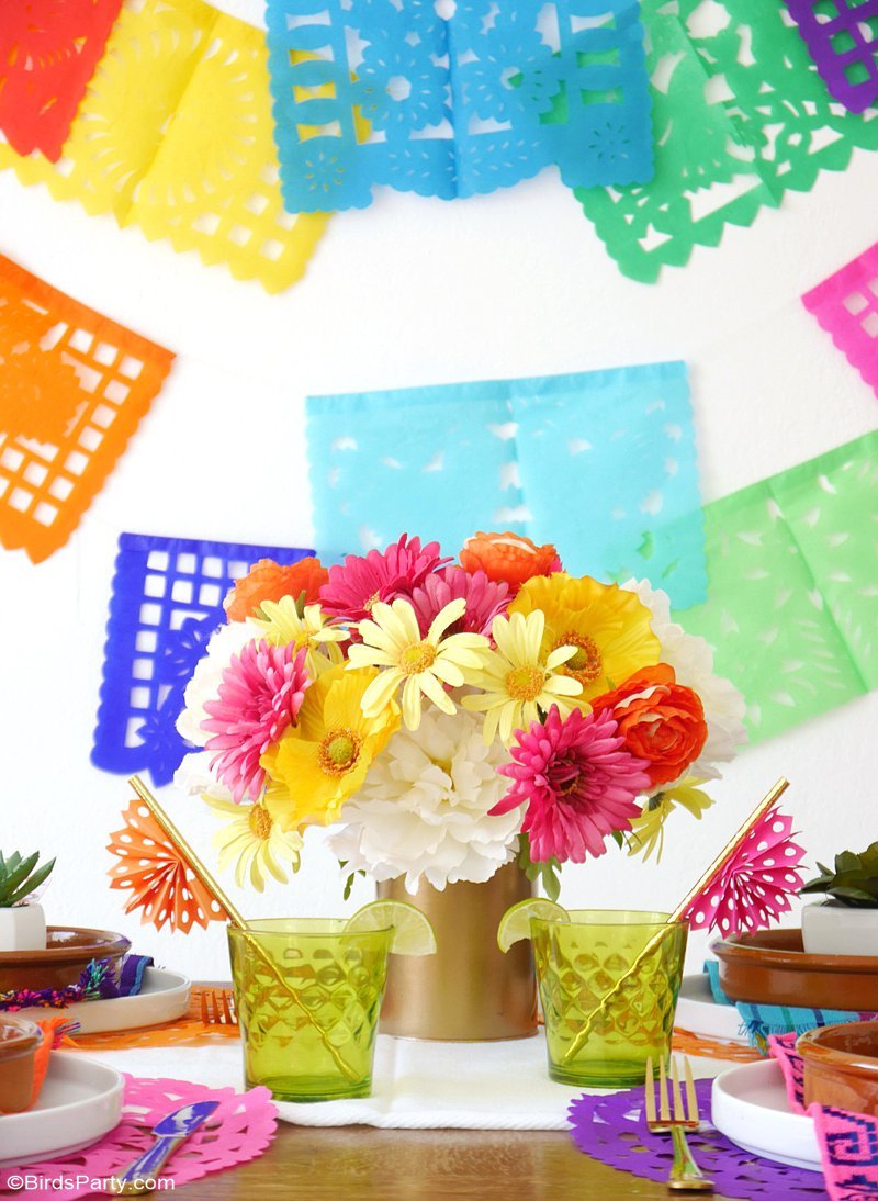 A Colorful Cinco de Mayo Mexican Fiesta  Party  Ideas  