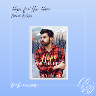 Hope for the Hero book cover on blue background
