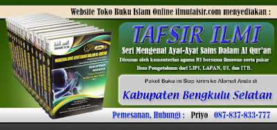 Jual TAFSIR ILMI Kabupaten Bengkulu Selatan, Distributor penafsiran al qur an