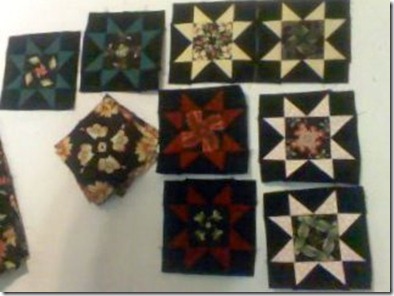 Quilt star blocks