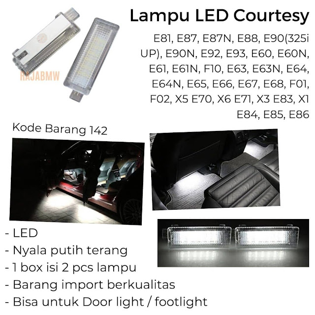 Lampu LED Courtesy BMW F10