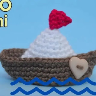 Amigurumi Barco a Crochet