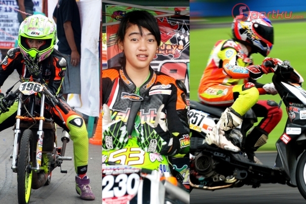 Kumpulan Foto Joki / Penunggang Cewek Cantik dan Seksi Drag Bike / Moto Racing