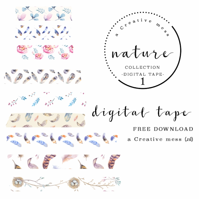 digital washitape free gratis