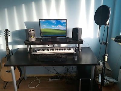 Cheapest home studio desk ever!