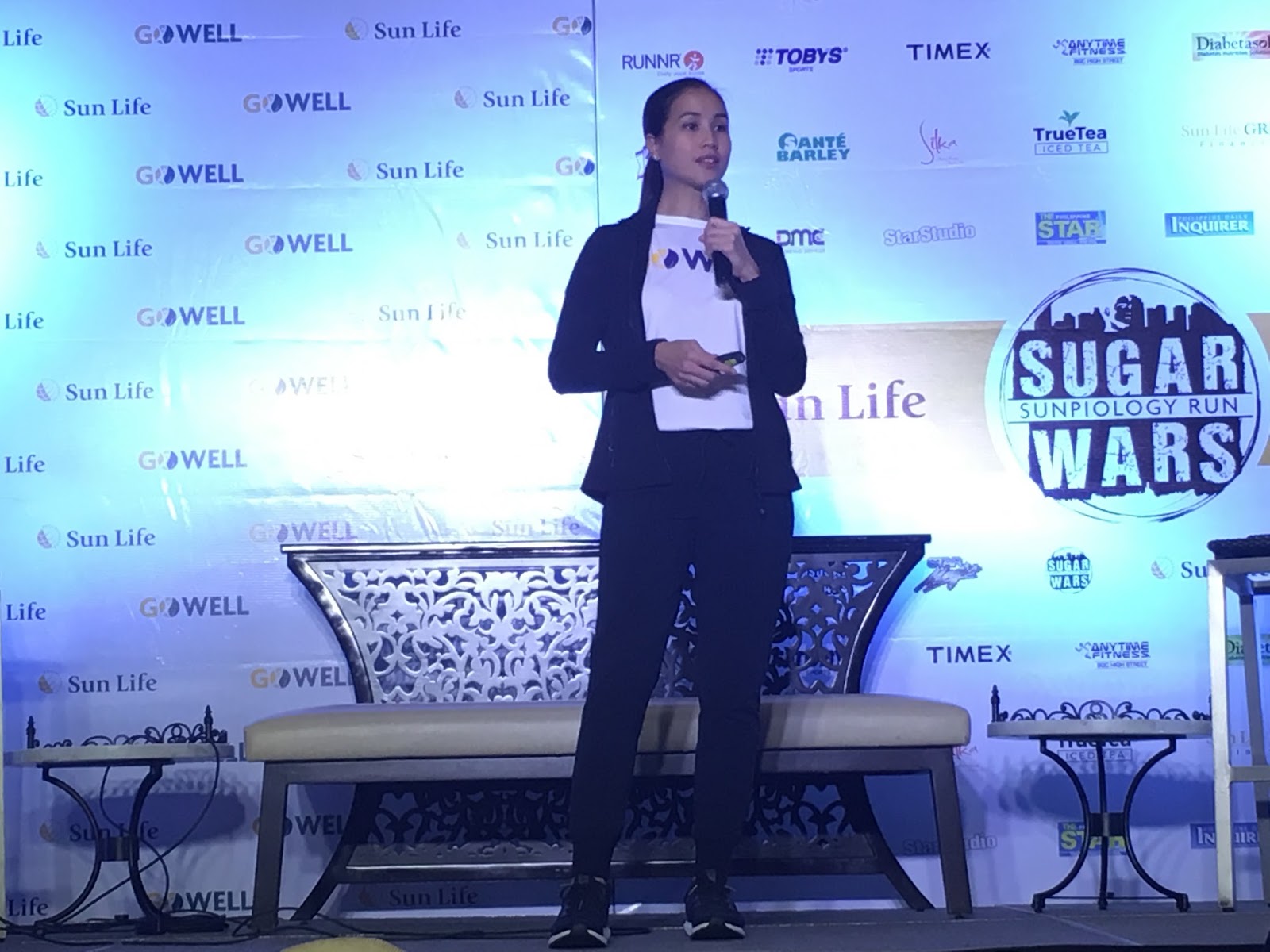 To explain further what Go Well is all about Health and Wellness Manager and Go Well Ambassador for Running Jaymee Pizarro shared a few things that people