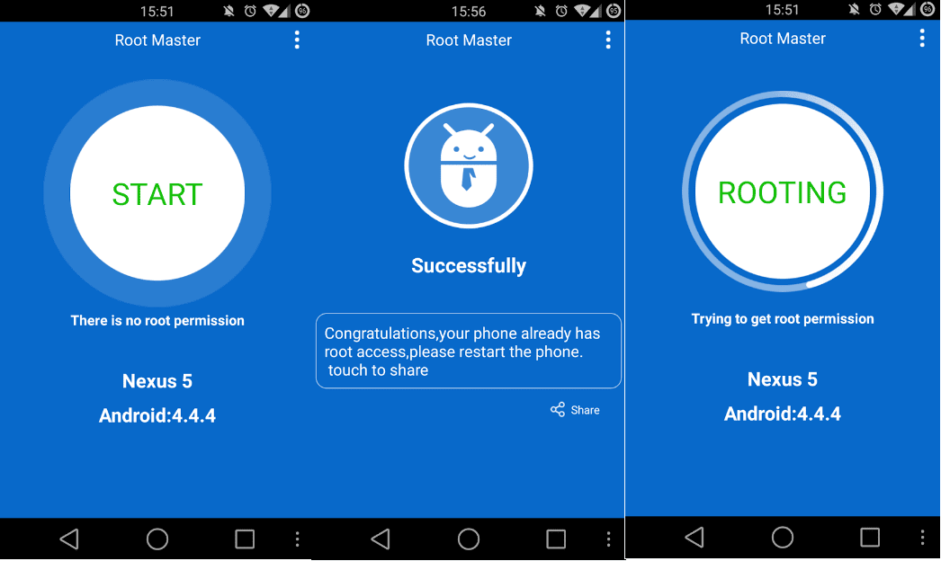 عمل روت لهاتف الأندرويد بدون كمبيوتر عبر تطبيق Root Master مدونة