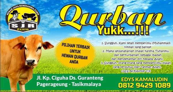 Download Spanduk  Sedia Hewan Qurban  Format CDR KARYAKU