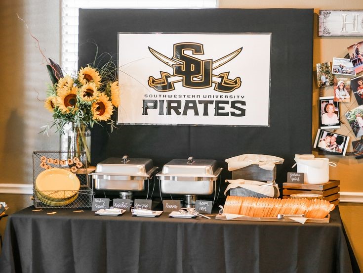 Baseball Themed Food Table