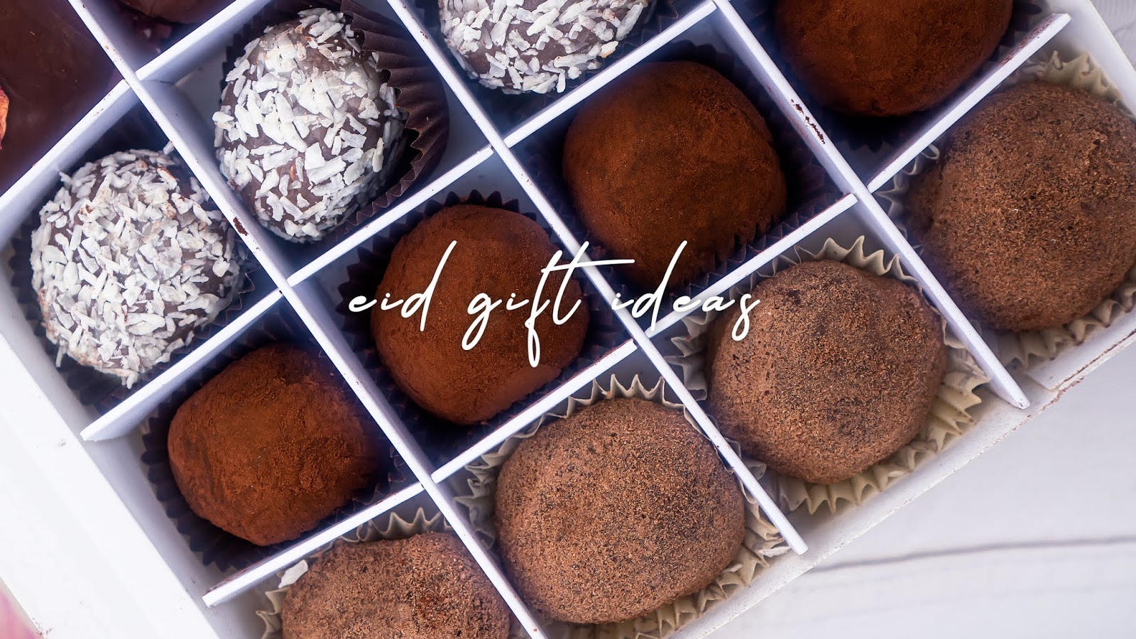 Eid Gift Ideas: 3 Ways Chocolate Truffles