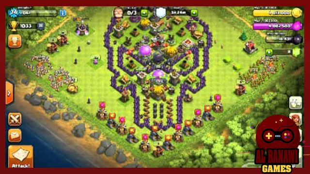 تحميل لعبة كلاش اوف كلانس clash of clans mod للاندرويد مهكرة 2020 من ميديا فاير