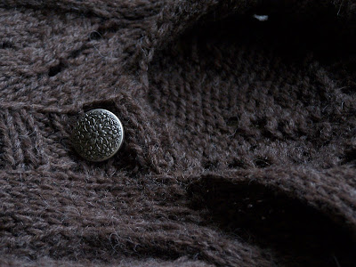 rustic brown wool from the