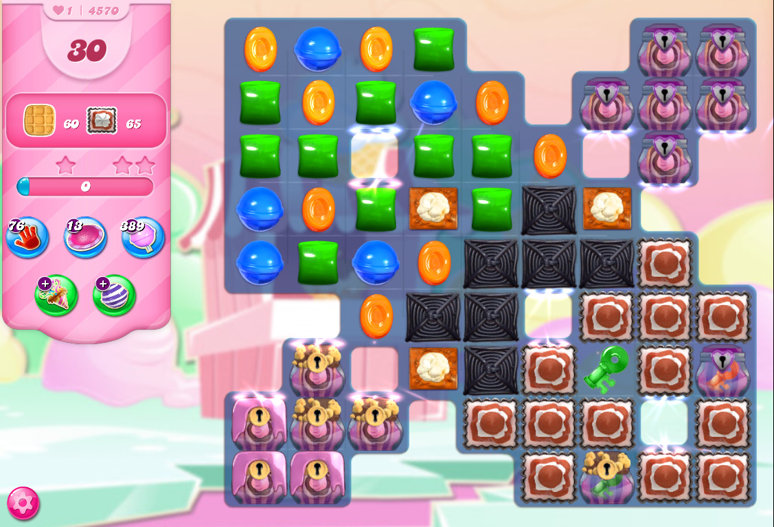 Candy Crush Saga level 4570