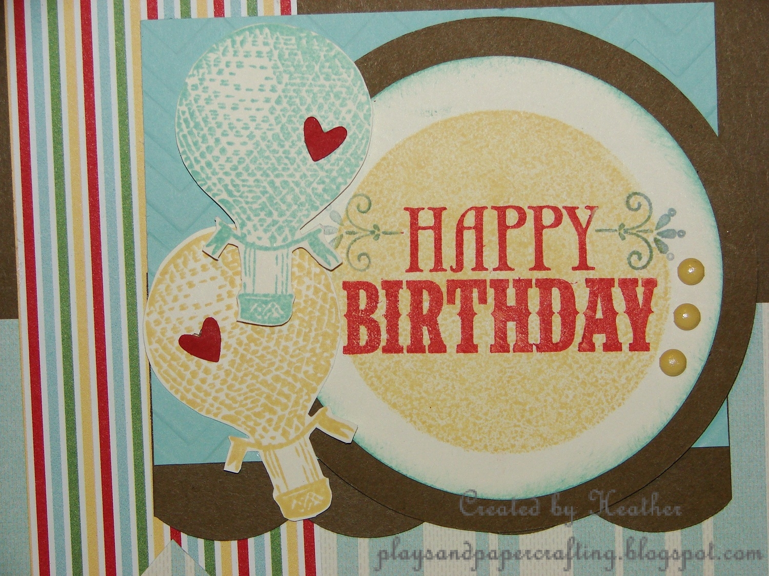 used the top line: Circles, Birthday and Favourite Colour, which ...