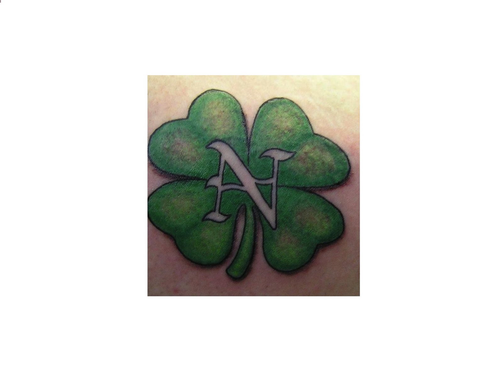 Leaf Clover Tattoo Designs