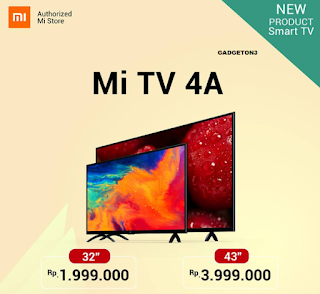 SPESIFIKASI HARGA BARU MITV 4A (TV XIAOMI TERBARU)