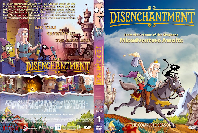 Disenchantment Season 1 DVD Cover - Cover Addict - DVD 