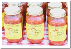 mead orchards, tomato sauce, rhinebeck farmers market