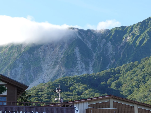 博労座からの大山の眺望