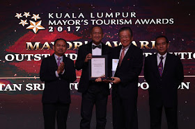 Winners Of Kuala Lumpur Mayor S Tourism Awards 2017 Mytravellicious Food Travel Blog Malaysia