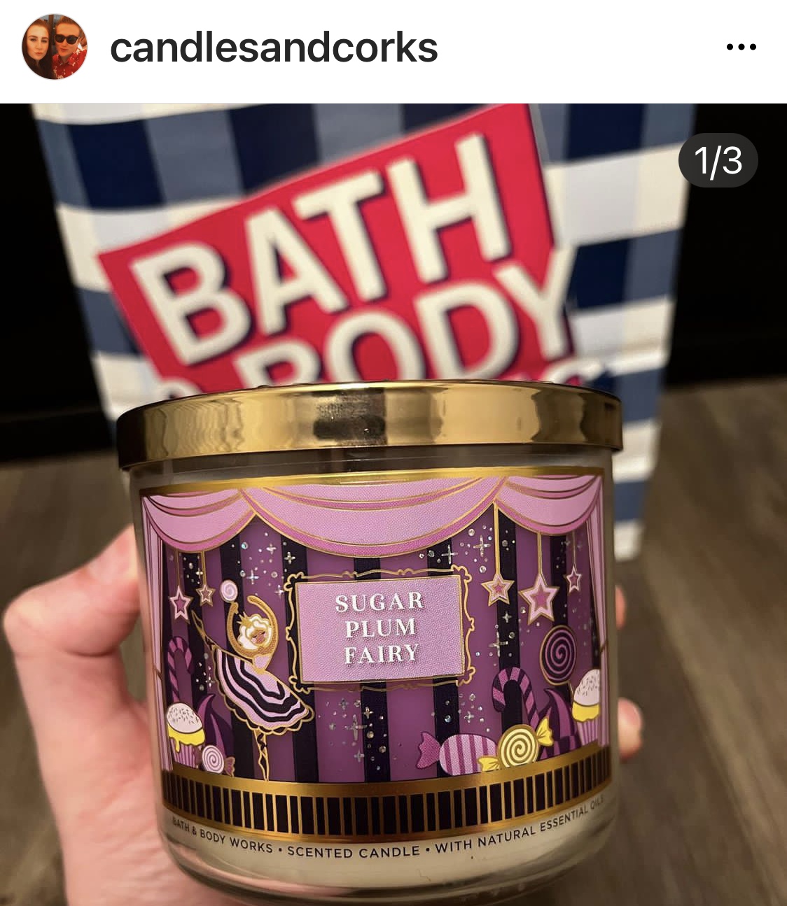 Bath and body works sugar plum fairy