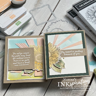 Watercoloring with Celebrate Sunflowers (supplies) | Nature's INKspirations by Angie McKenzie