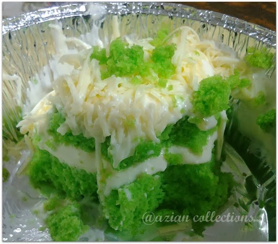 Azian Collections: Pandan Snow Cheese Cake