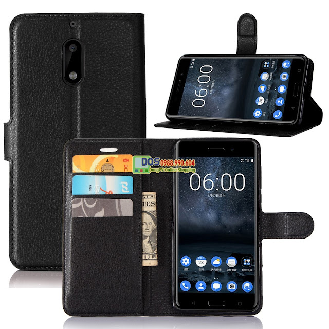 Mua bao da điện thoại nokia 6 nhận ngay quà tặng hấp dẫn 