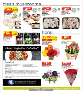 Longos Ontario Flyer October 20 - November 02, 2017