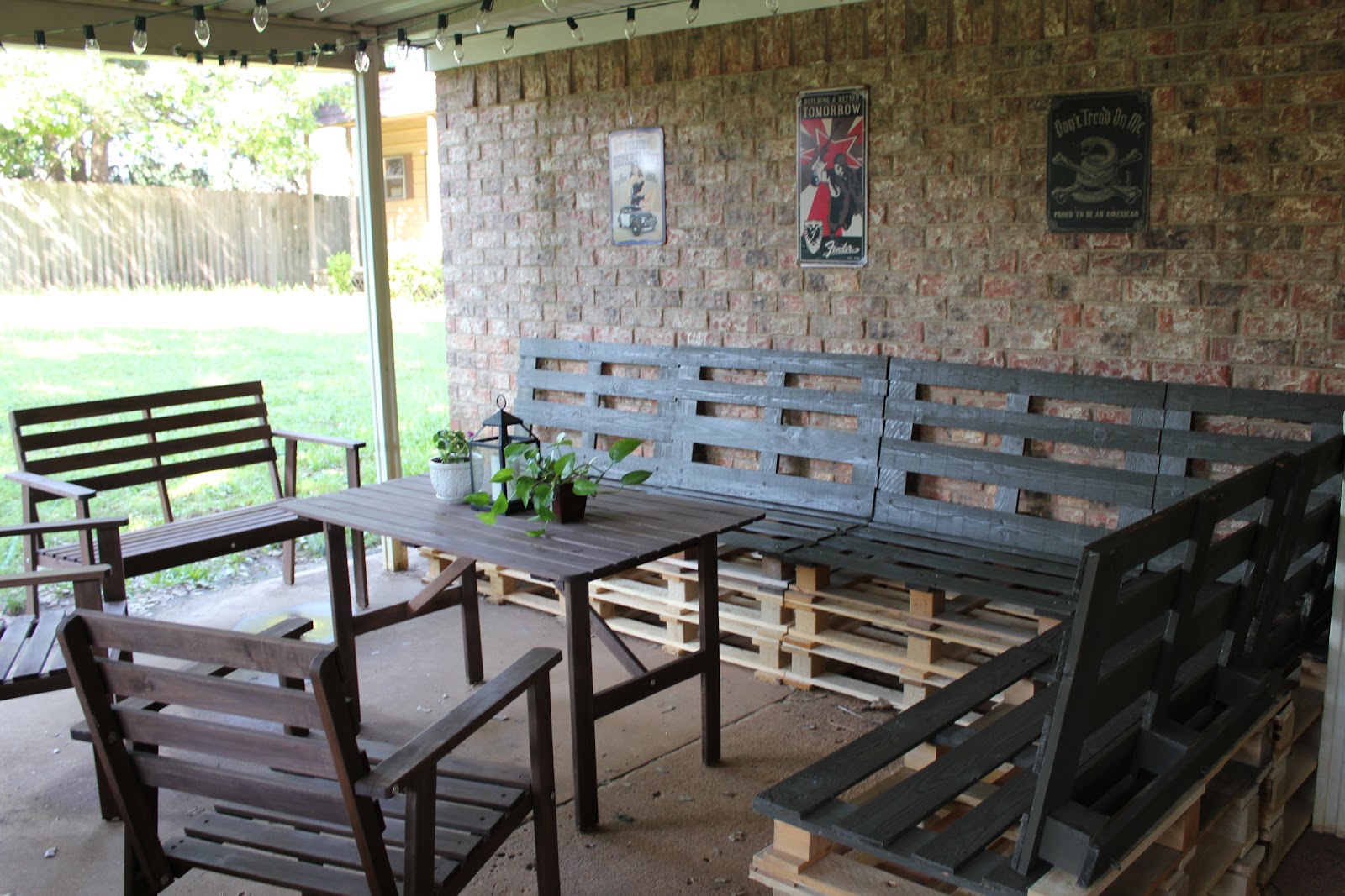 Patio Furniture Made From Pallets