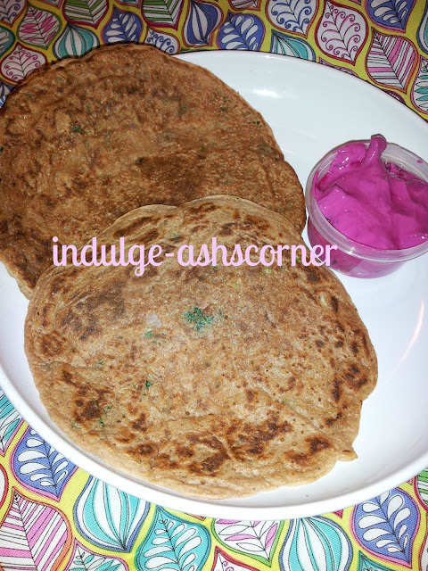 Eggless Squash Chilla with whole wheat