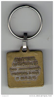 PORTE-CLEFS. AUTOMOBILE . CITROEN . GARAGE . VILLENEUVE D'ASCQ