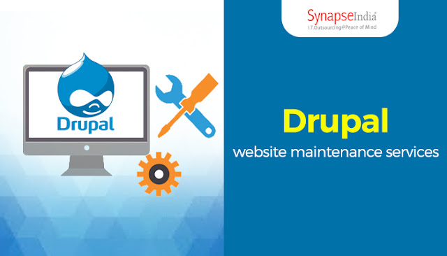 Drupal maintenance services by SynapseIndia