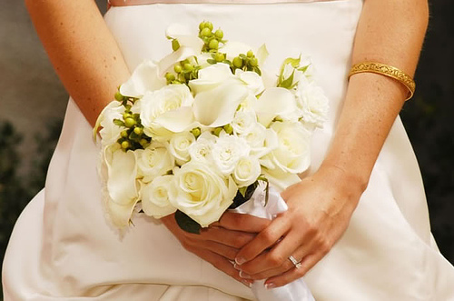 Flowers are the the most important visual factors of your wedding day