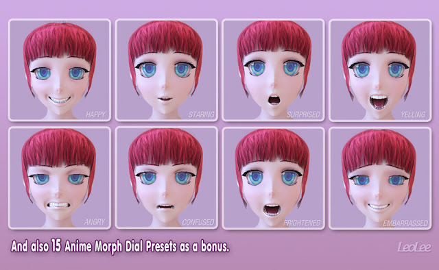 Sakura 8 Morph Dial Expressions