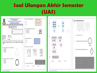 Soal UAS KTSP Matematika Kelas 1 Semester 1