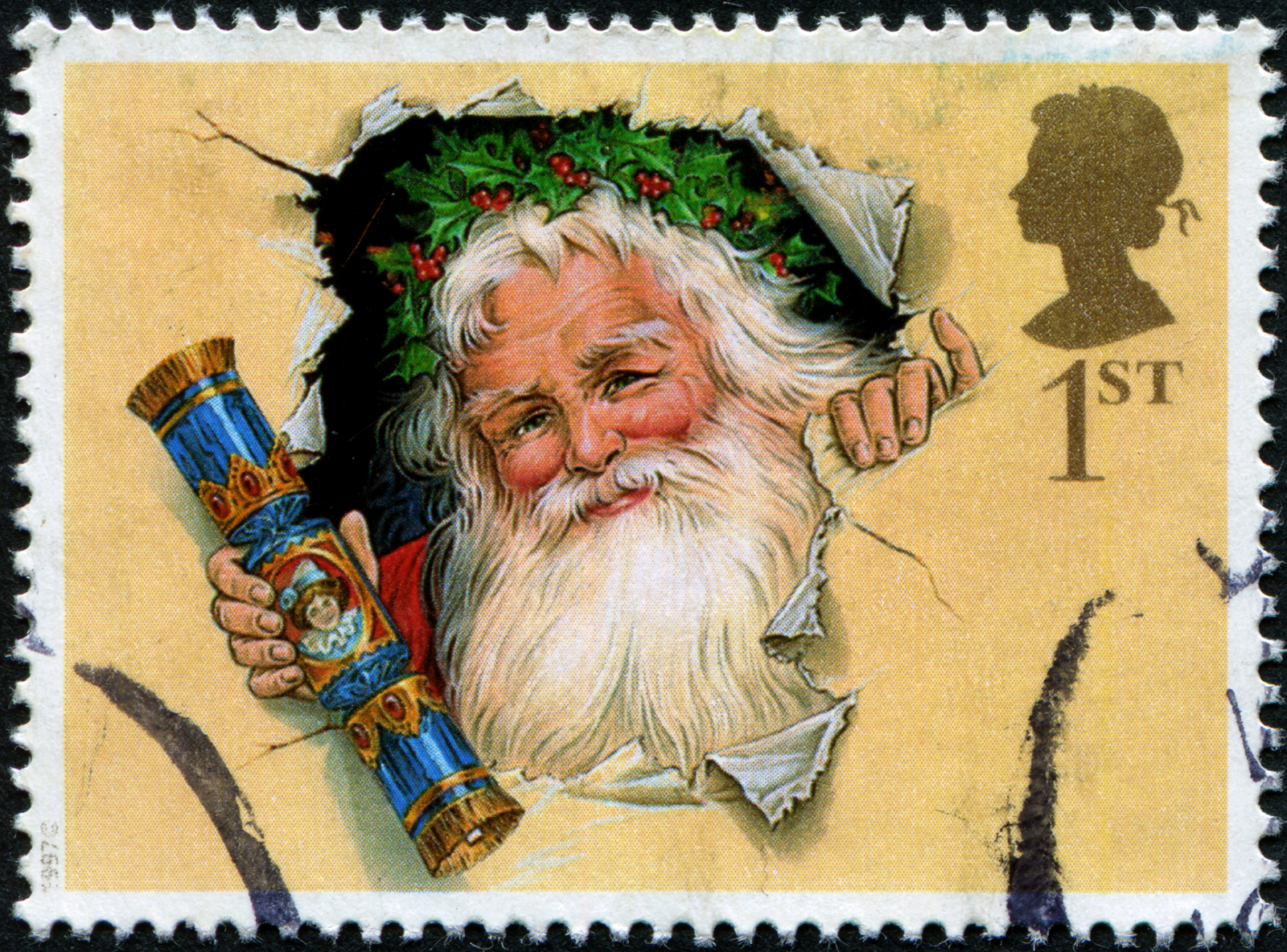 Vintage Santa Claus Cards and a Holiday wallpaper | The Long Goodbye
