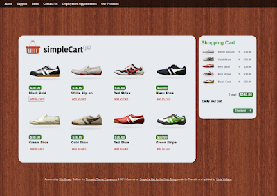 SimpleCart(js)WordPress Thems E-Commerce