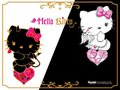 hello kitty devil. Hello Kitty: Angel ou Devil?